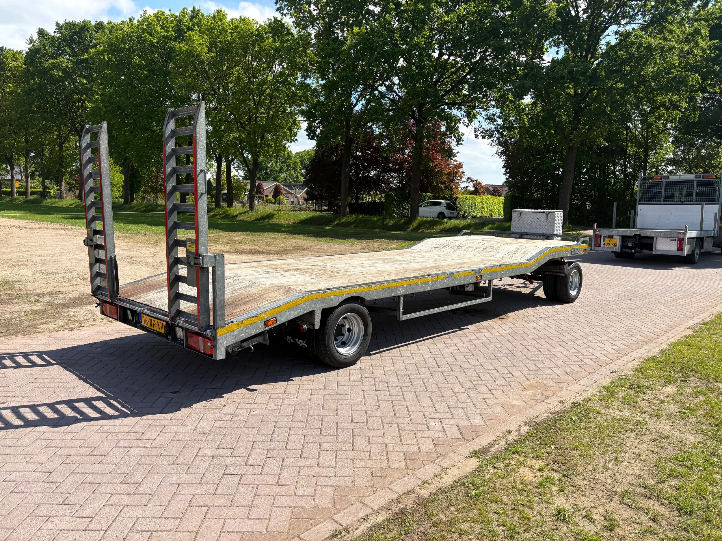 Veldhuizen HS 52-9 2010 - Aanhanger schamelwagen 8 ton изображение 5