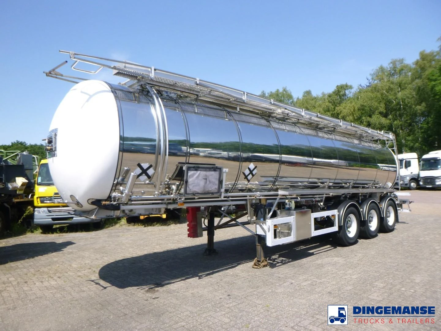 Feldbinder Chemical tank inox 30 m3 / 1 comp 2006 Bild 1