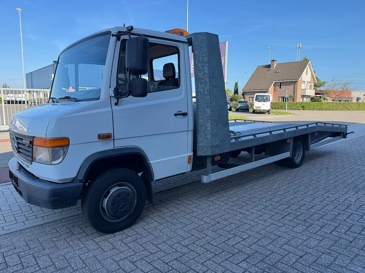 Mercedes-Benz Vario 614, Tijhof Galvaniced Car transporter 2010 imagen 7