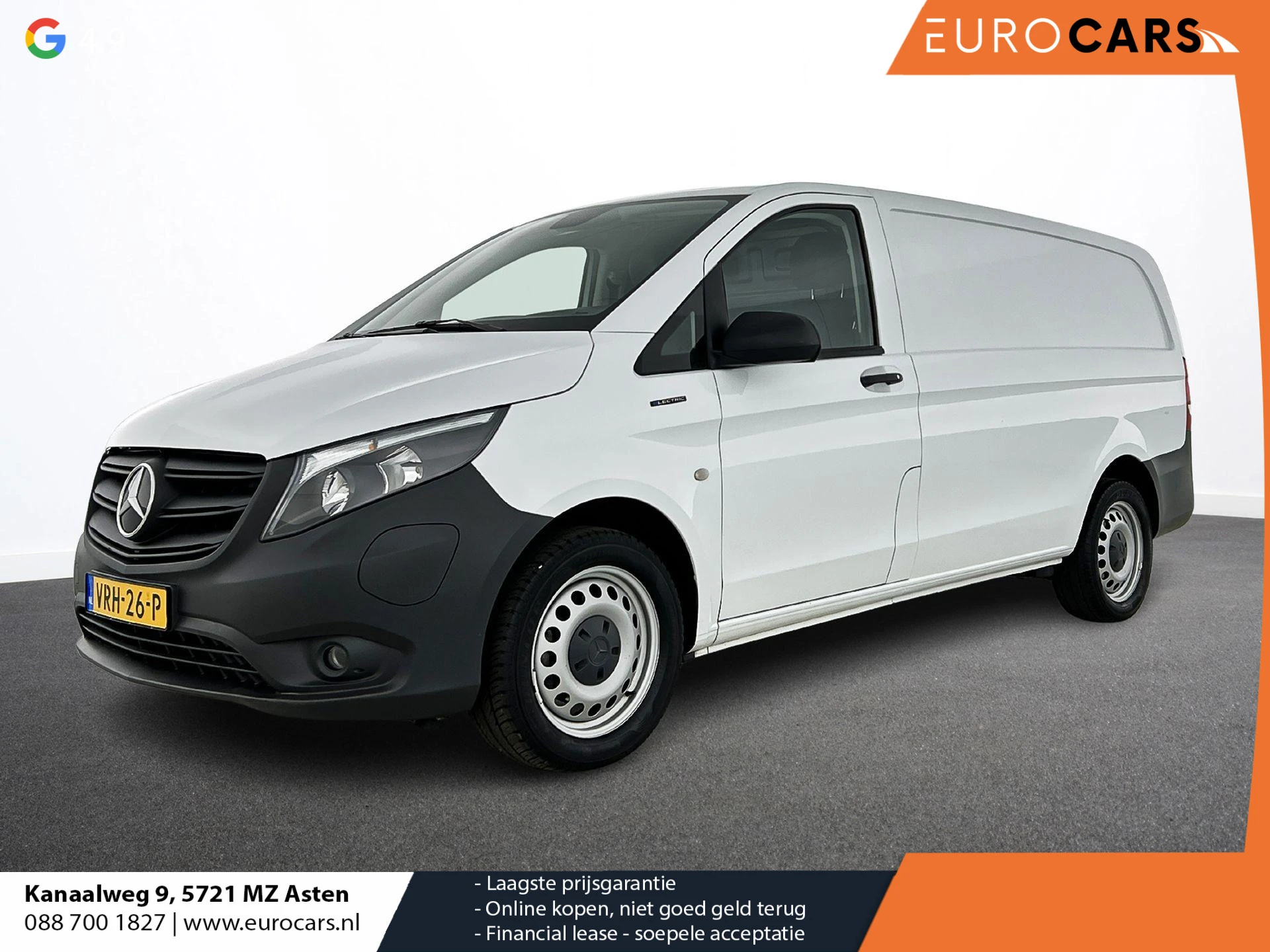 Mercedes-Benz eVito 2022 - eVito Lang 66 kWh afbeelding 1