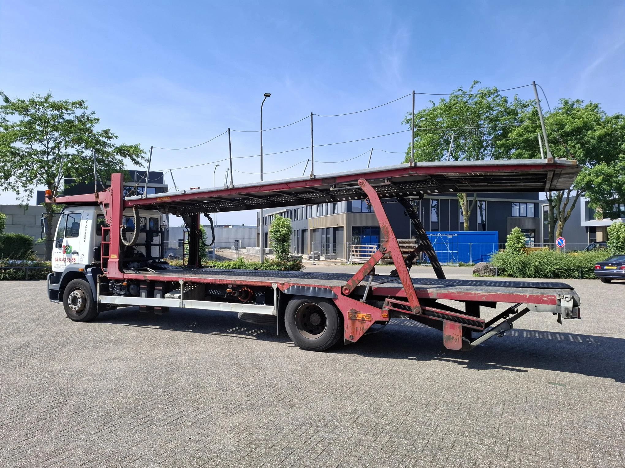 MAN LE19-280 2003 - / ROLFO CAR TRANSPORTER / TUV:08-06-2027 / 2XWINCH / 2XDECK / MANUAL / 2003 afbeelding 5