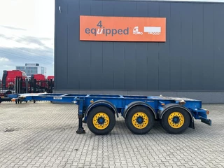 Burg N/A 2003 - 20FT/3-axles / empty weight: 3.290kg / SAF DISC / ADR (EXII, EXII, FL, OX, AT) / LIFTAXLE / NL-Chassis bild 2