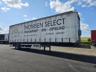Fruehauf ONCRK 22-110A | STEERING AXLE |CURTAINSIDER TRAILER | LOADING LIFT| DUTCH TRAILER. 2001 - N/A obrazek 2