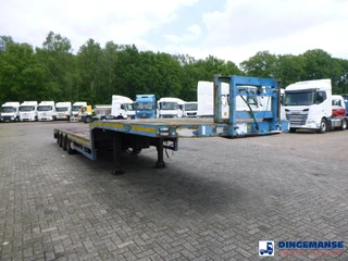 Broshuis 3-axle semi-lowbed trailer 45 t / extendable 2001 imagen 2 miniatura