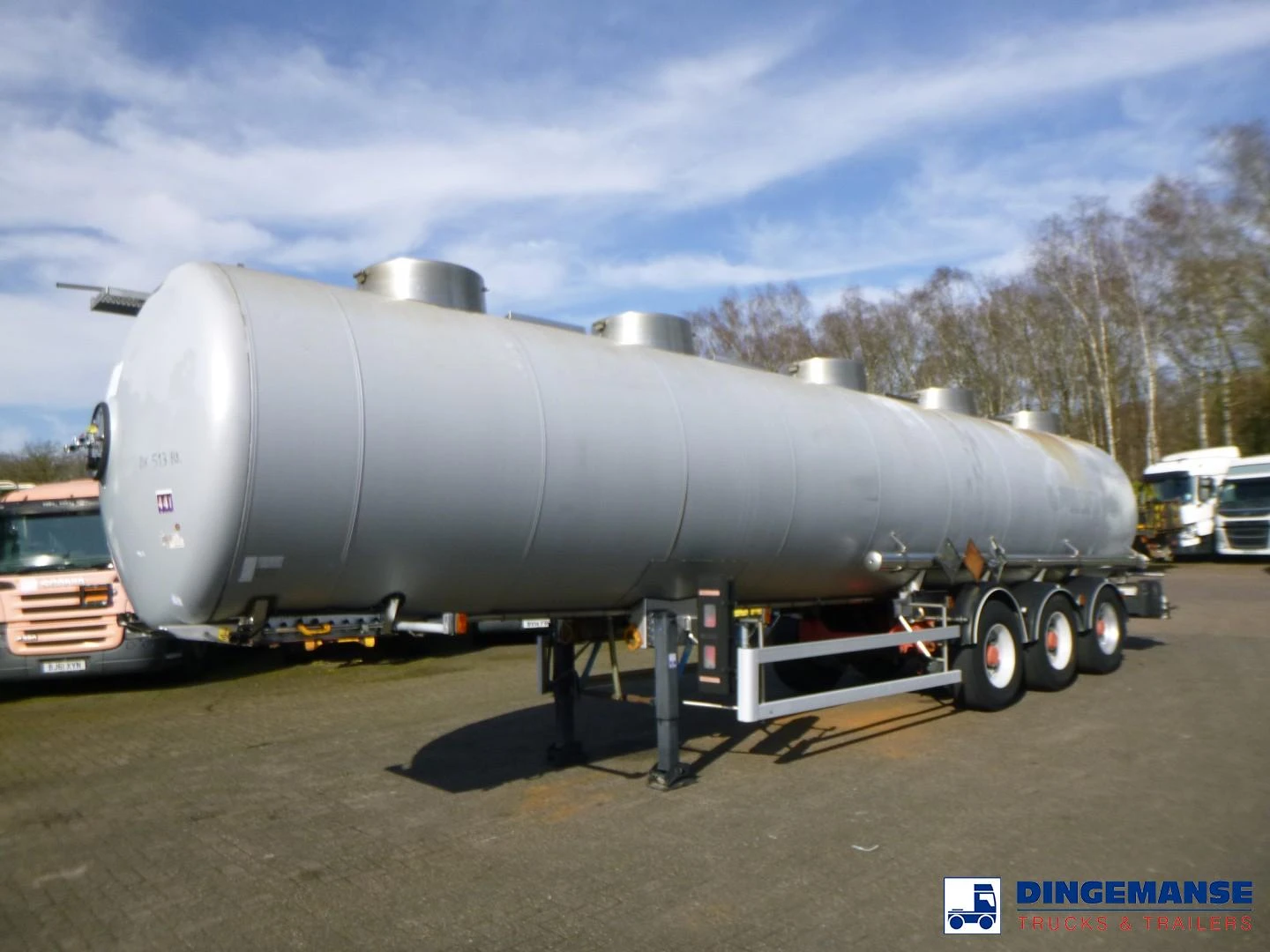Magyar Chemical tank inox 32.5m3 / 1 comp 1999 imagen 1