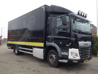 DAF CF 2017 - 290 ALUMINIUM GESLOTEN PLANKENBAK,MET ALU KLEP 2500KG afbeelding 2 miniatuur