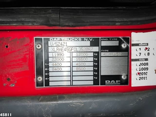 DAF FA 45 CF 220 Klaas 34 meter Dachdeckerkran 2009 - N/A imagen 32