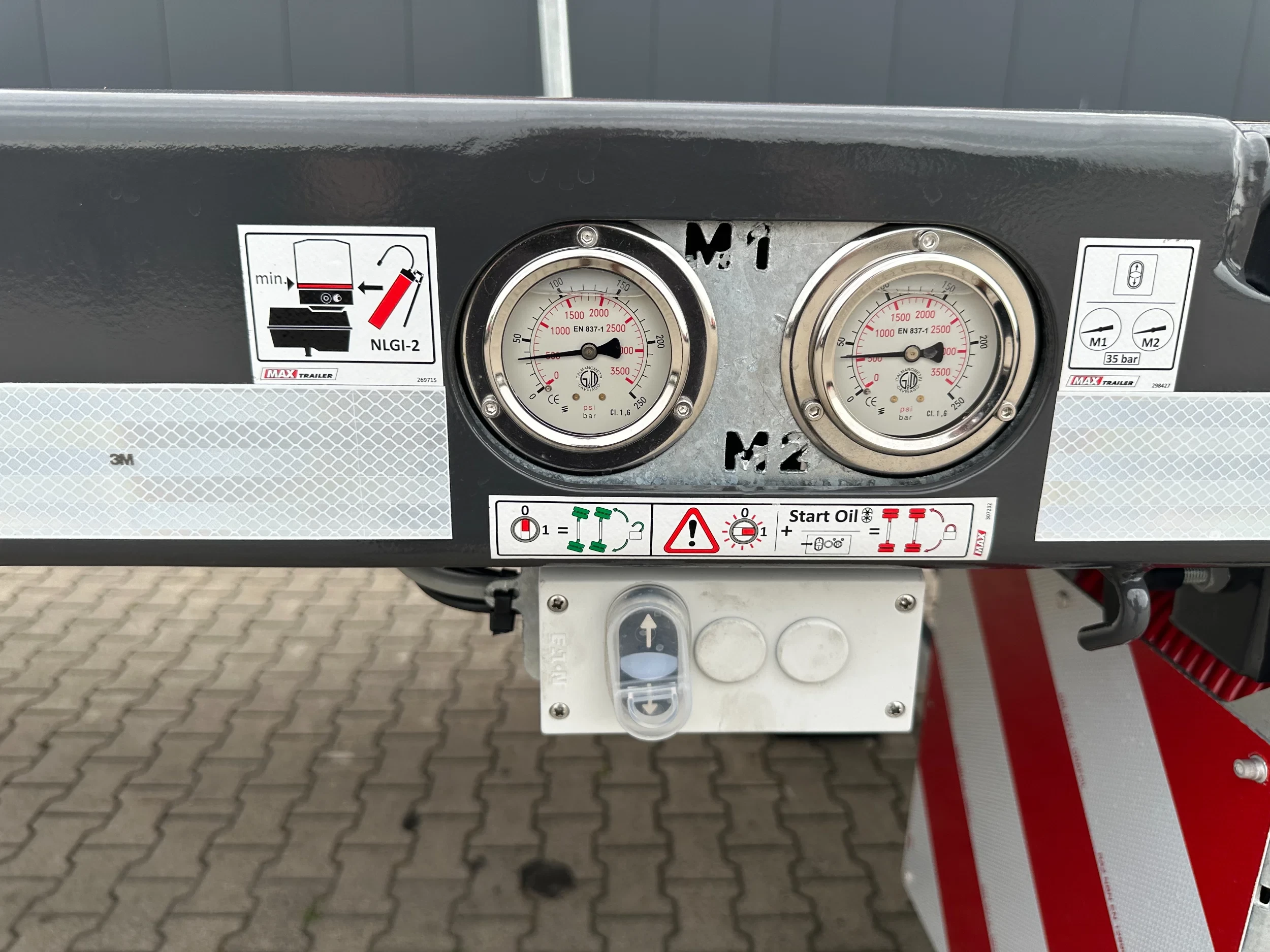 Faymonville 2026 - MAX210-Z-3AA-13.60-22.5-2.54 / 2X EXTENDABLE UP TO 29m / 3X HYDRAULIC STEERING / NEW + DIRECTLY AVAILABLE FROM STOCK afbeelding 20