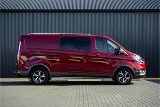 Ford Transit Custom 2022 - 2.0 TDCI L2H1 | 170PK | Trail | DC 5-Persoons | Camera | Carplay | Lederen interieur afbeelding 7