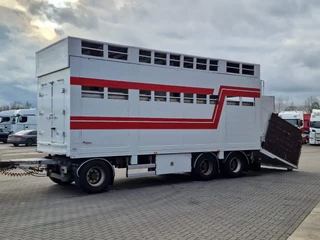 Samro N/A 2012 - 3 axle - 2 deck livestock - Lifting roof - Regnault box zdjecie 16