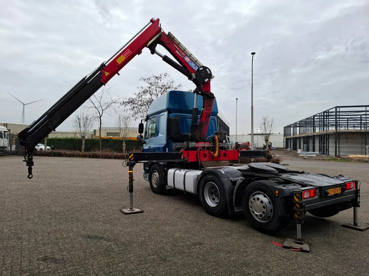 DAF 85 2013 - CF85-460 / DEB / NL TRUCK / CRANE HMF 2620-K4 / REMOTE / ROTOR / AUTOMATIC / EURO-6 / 2013 zdjęcie 5