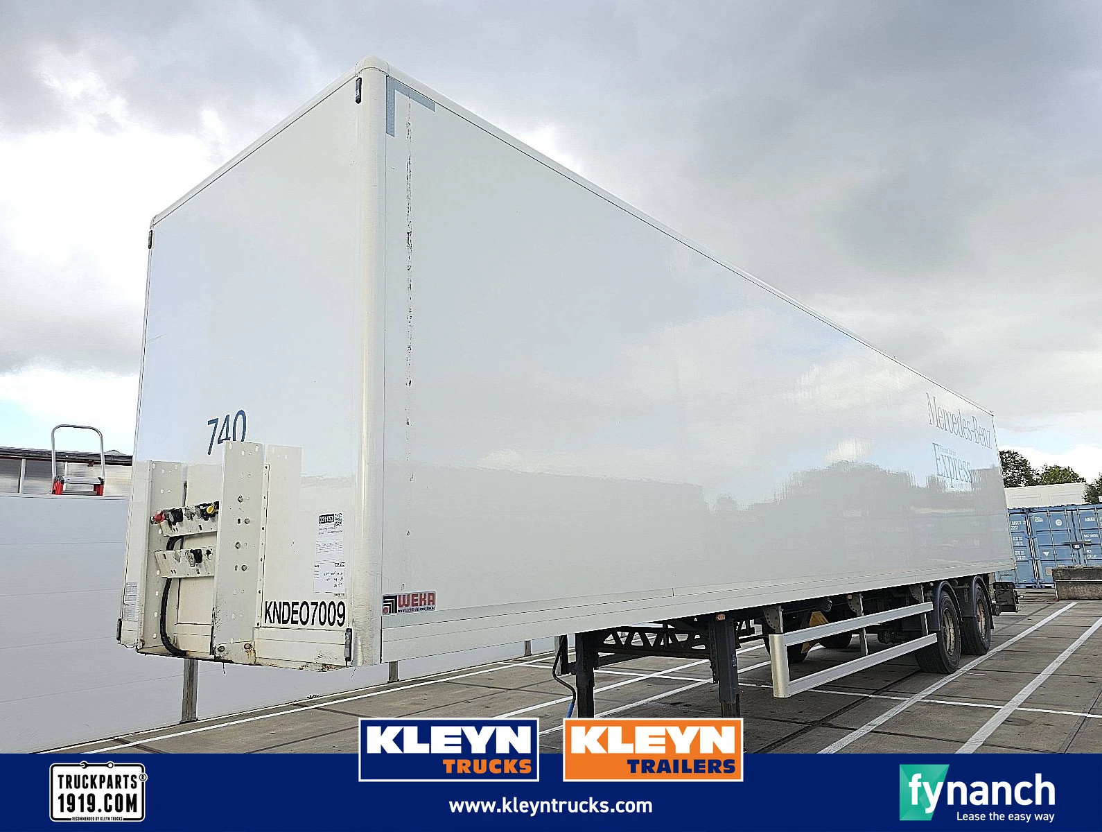 Weka 2017 - 2 AXLE CLOSED BOX image 1