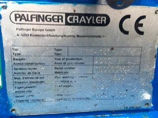 Palfinger N/A 2007 - Crayler F3151 Kooiaap / Meeneem heftruck Blauw obrazek 12