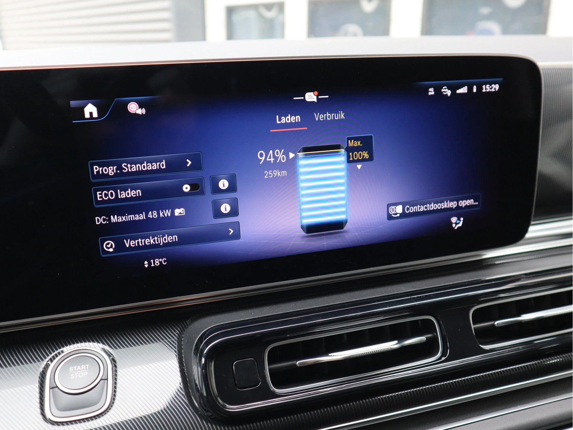 Mercedes-Benz EQV 2024 - 300 90 kWh L2 - 8 Persoons 2+3+3 - Facelift afbeelding 14