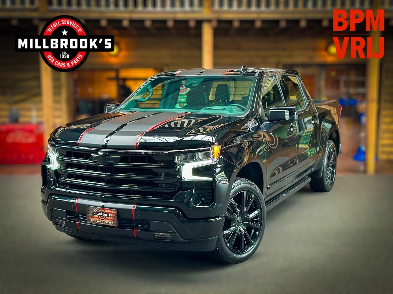 Chevrolet Silverado 2024 - High Country Black Edition 6.2 V8 420 PK afbeelding 1