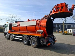 MAN TGS 2011 - 35.360 / WICOM SEWAGE SUCTION 200 BAR / 8X4 / !! 236672 KM !! / 2XLENKACHSE / FRIDGE / MANUAL / EURO-5 / 2011 obrazek 5