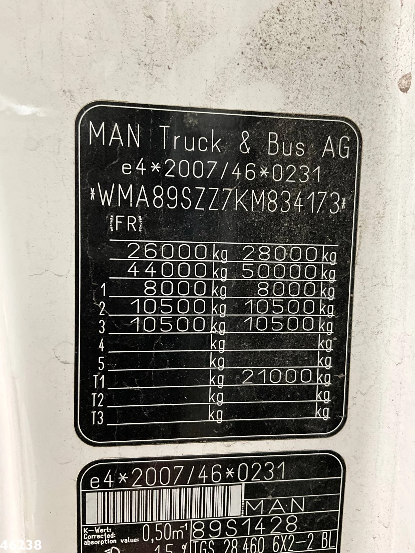 MAN TGS 2019 - 28.460 Euro 6 20 Ton haakarmsysteem obrázek 22