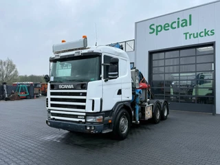 Scania R 2000 - R144-460 V8 6x4 + Fassi F380 zdjecie 2