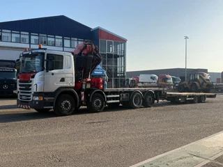 Scania G 2013 - G440 8X2 MET FASSI F5602.25 MET 2 AS AANHANGER image 8