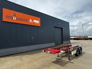 Krone N/A 2009 - 2-axle 20FT chassis, BPW + drumbrakes, airsuspension, empty weight: 3.180kg, 2x available imagen 20