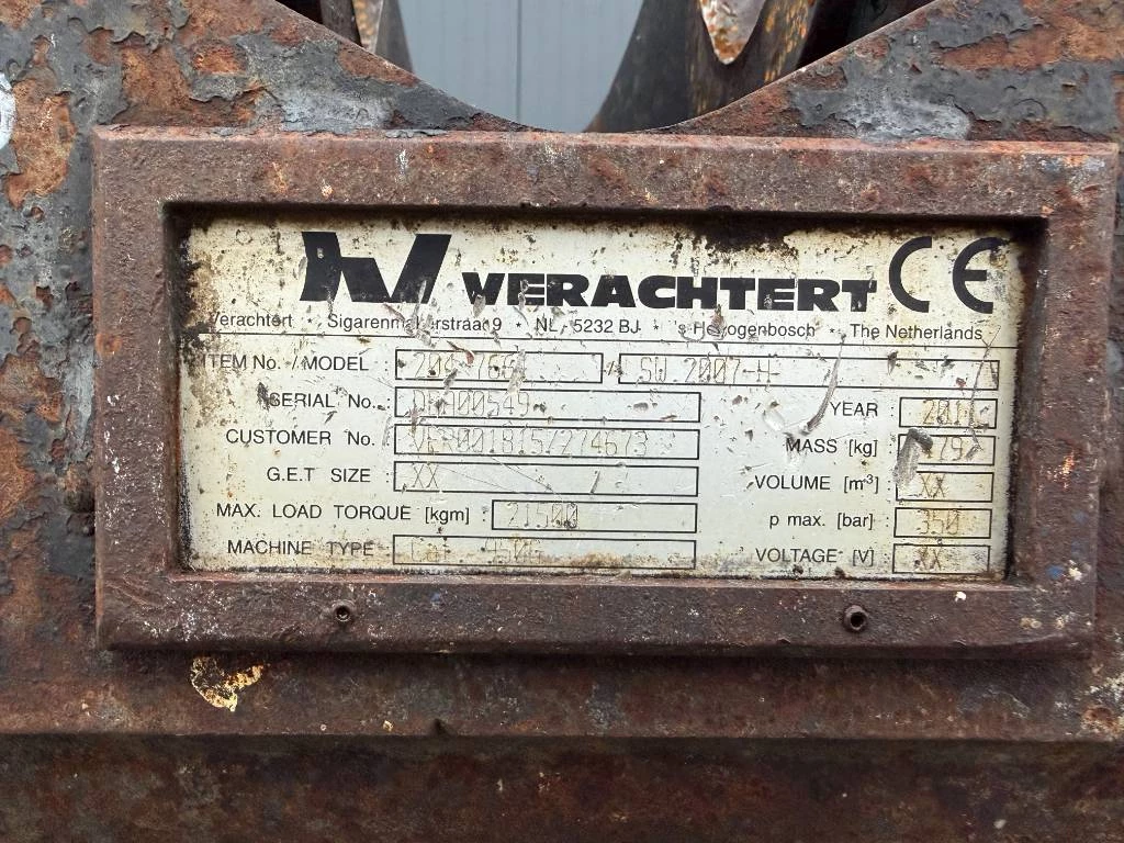 Verachtert 2011 - Systeem 2007 / SW2007 - 950G / 950H / 950GC afbeelding 13