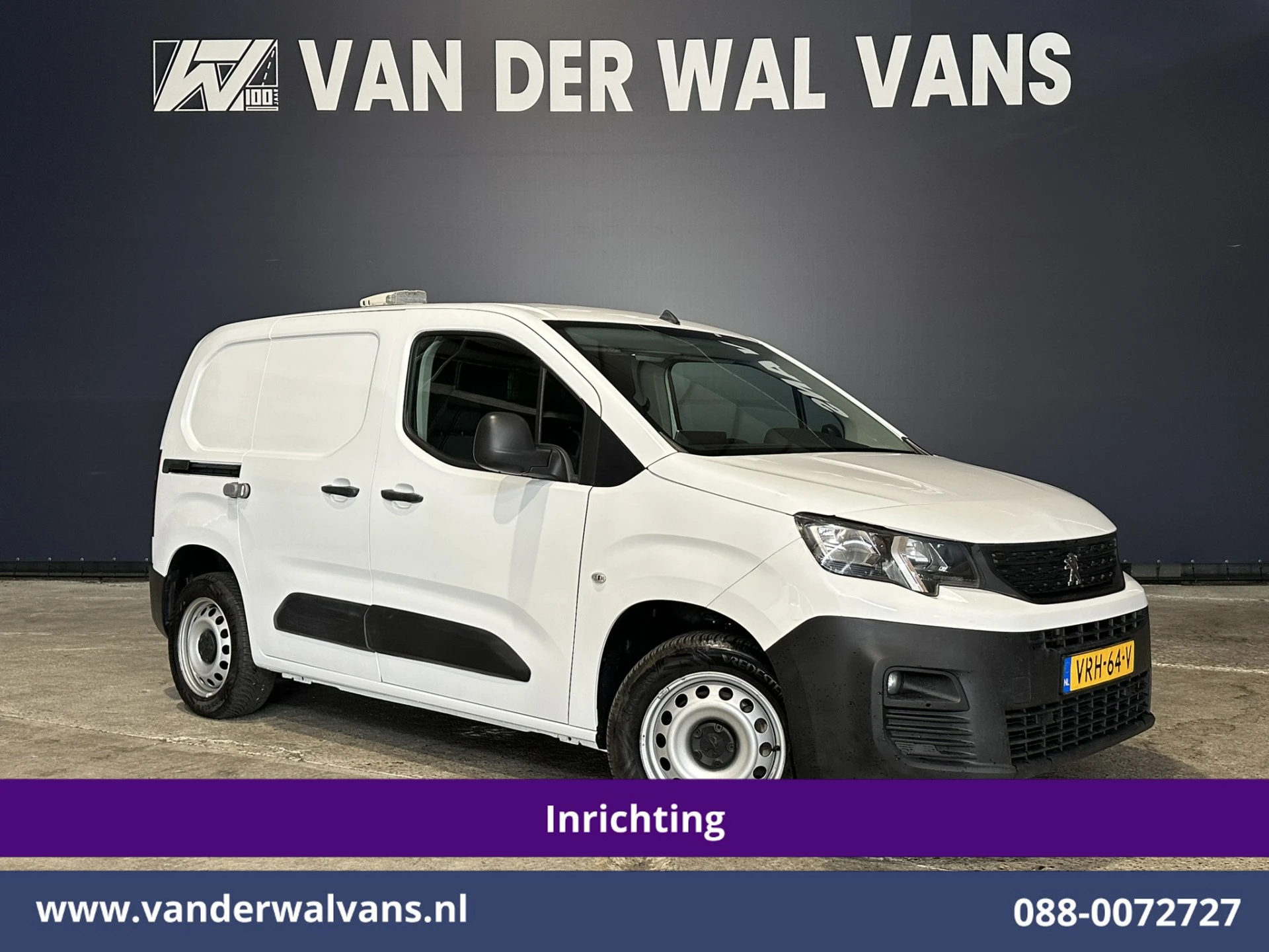 Peugeot Partner 2022 - 1.5 BlueHDI 102pk L1H1 Inrichting Euro6 Airco | Camera | Apple Carplay | Trekhaak | Cruisecontrol afbeelding 1