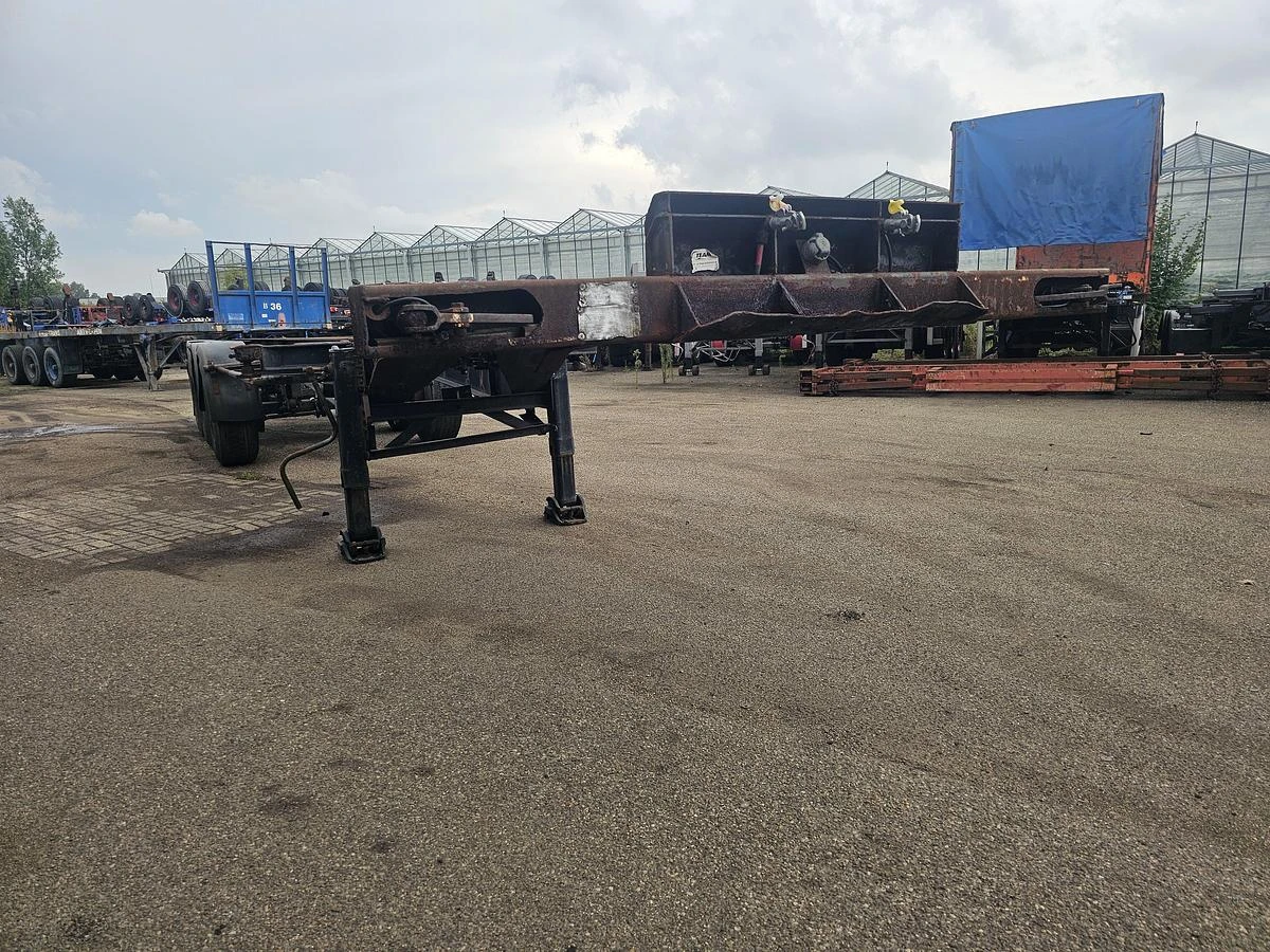 Van Hool 40 FOOT CONTAINER CHASSIS / 20 FOOT/ STEEL SUSPENSION/ BPW DRUM. 1995 afbeelding 1