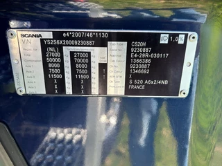 Scania S 2019 - 520S V8 NGS | 6X2 NB | FULL-AIR | RETARDER | PTO PREP immagine 19
