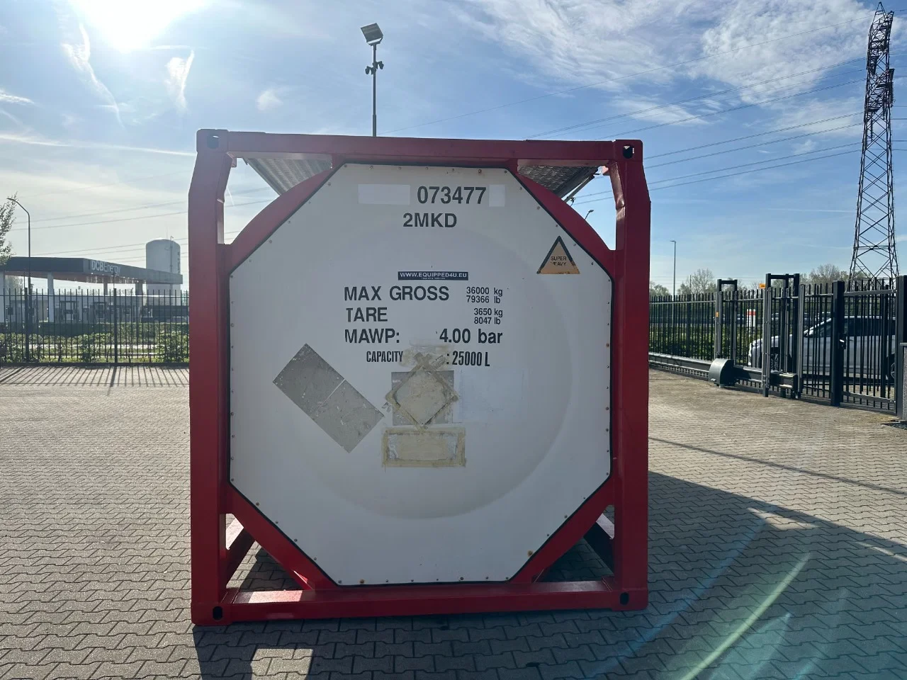 Welfit Oddy 2007 - 20FT Tankcontainer / 24.870L / UN-Portable T11 immagine 5