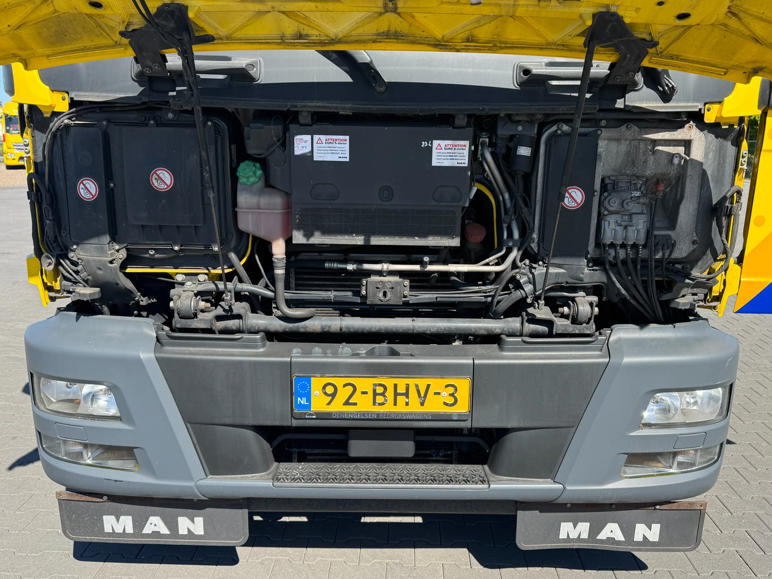 MAN TGM 2016 - 15.290 Falkom + AHW Tijhof opbouw 5 lader combi! image 42