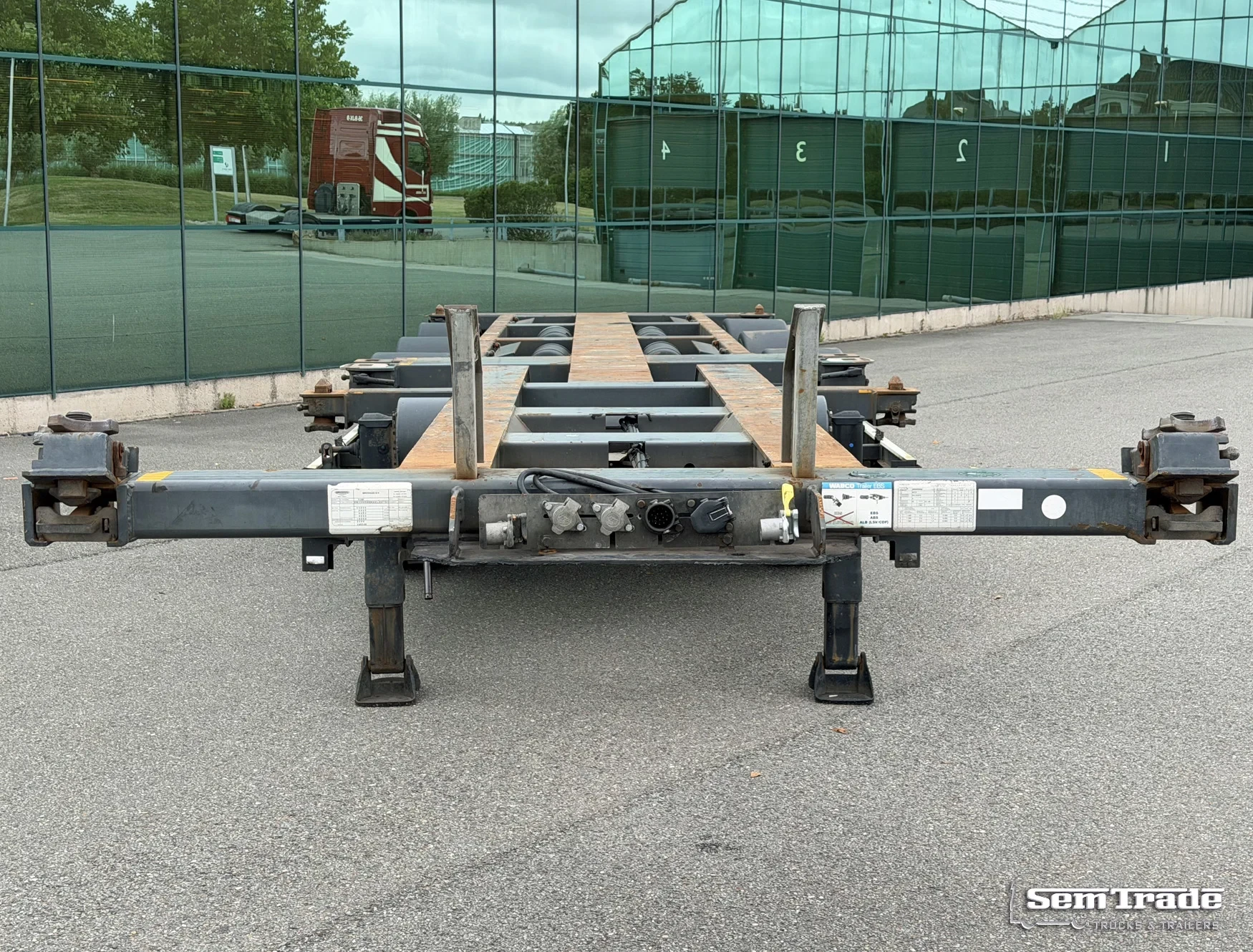 Broshuis 3UCC-39 2008 - 3 UCC-39 MFCC MIDDLE+BACK SLIDER DISC BRAKES 20-30-40-45 FT. LIFT AXLE NL-TRAILER afbeelding 9