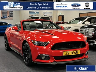 Ford Mustang 2018 - Convertible 5.0 V8 GT 422PK Automaat Custom Pack Brembo Black Shadow Edition на продажу