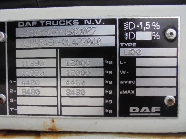 DAF LF 45 2013 - 210 NL TRUCK immagine 19