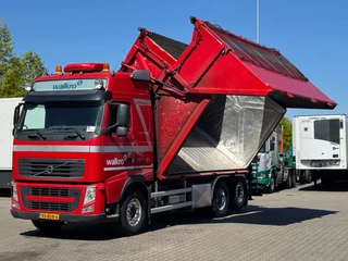 Volvo FH 2013 - 460 EEV 6x2*4 Side Tipper with Loglift Crane te koop