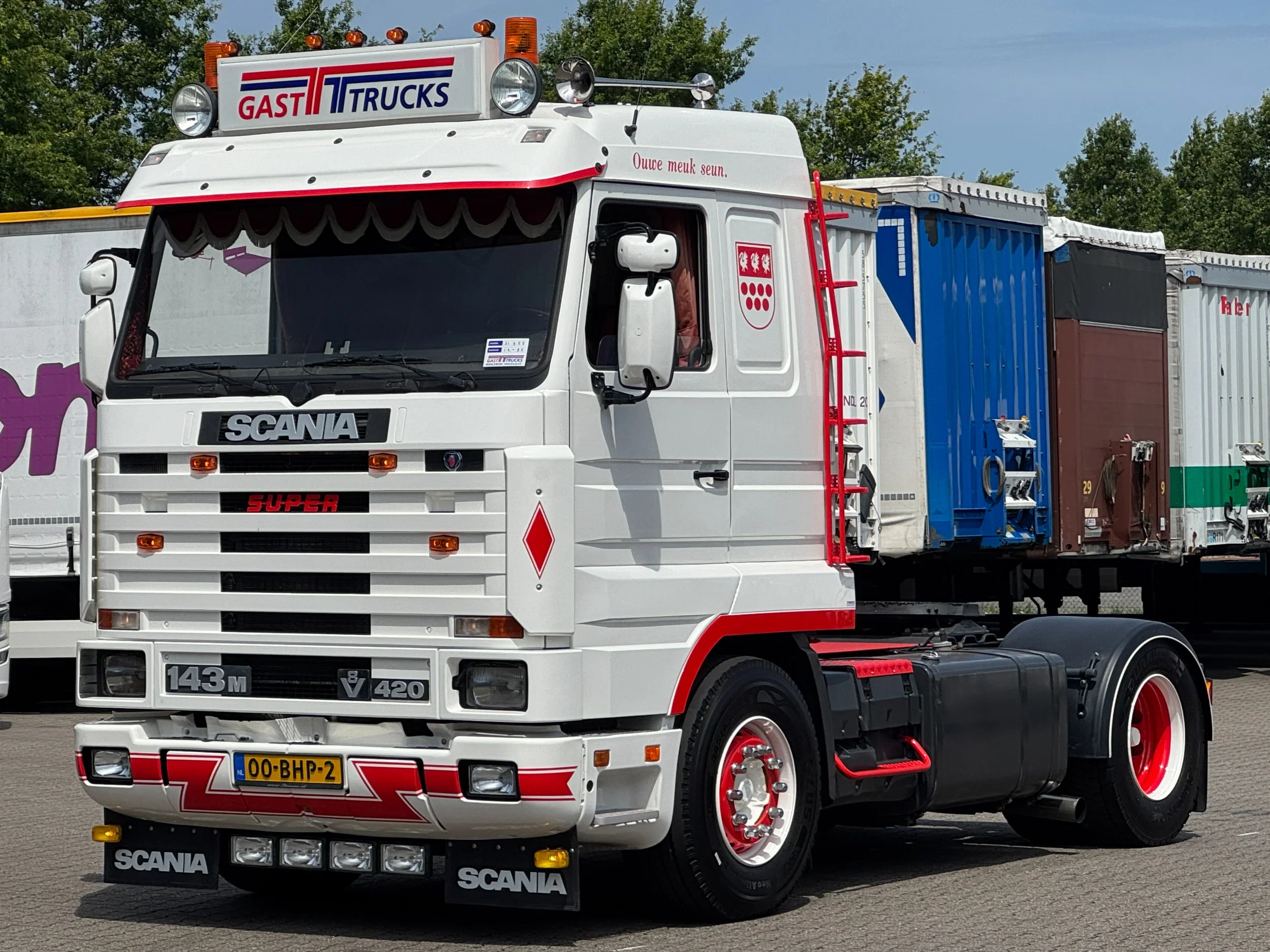 Scania R 1995 - R143-420 V8 Topline Streamline afbeelding 1