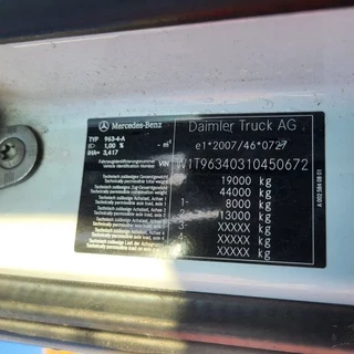 Mercedes-Benz Actros 2020 - 1863 / ENGINE RUNNING / RETARDER / PARK-COOL /HYDRAULICS / ONLY: 268593KM / GIGA-SPACE / MIRRORCAM / AUTOMATIC / EURO-6 / 2020 image 42