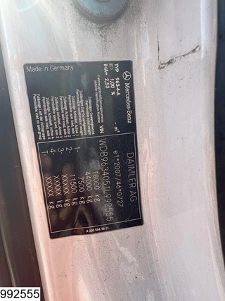 Mercedes-Benz Actros 2015 - 1843 EURO 6, Retarder, PTO, LOHR, Standairco image 11