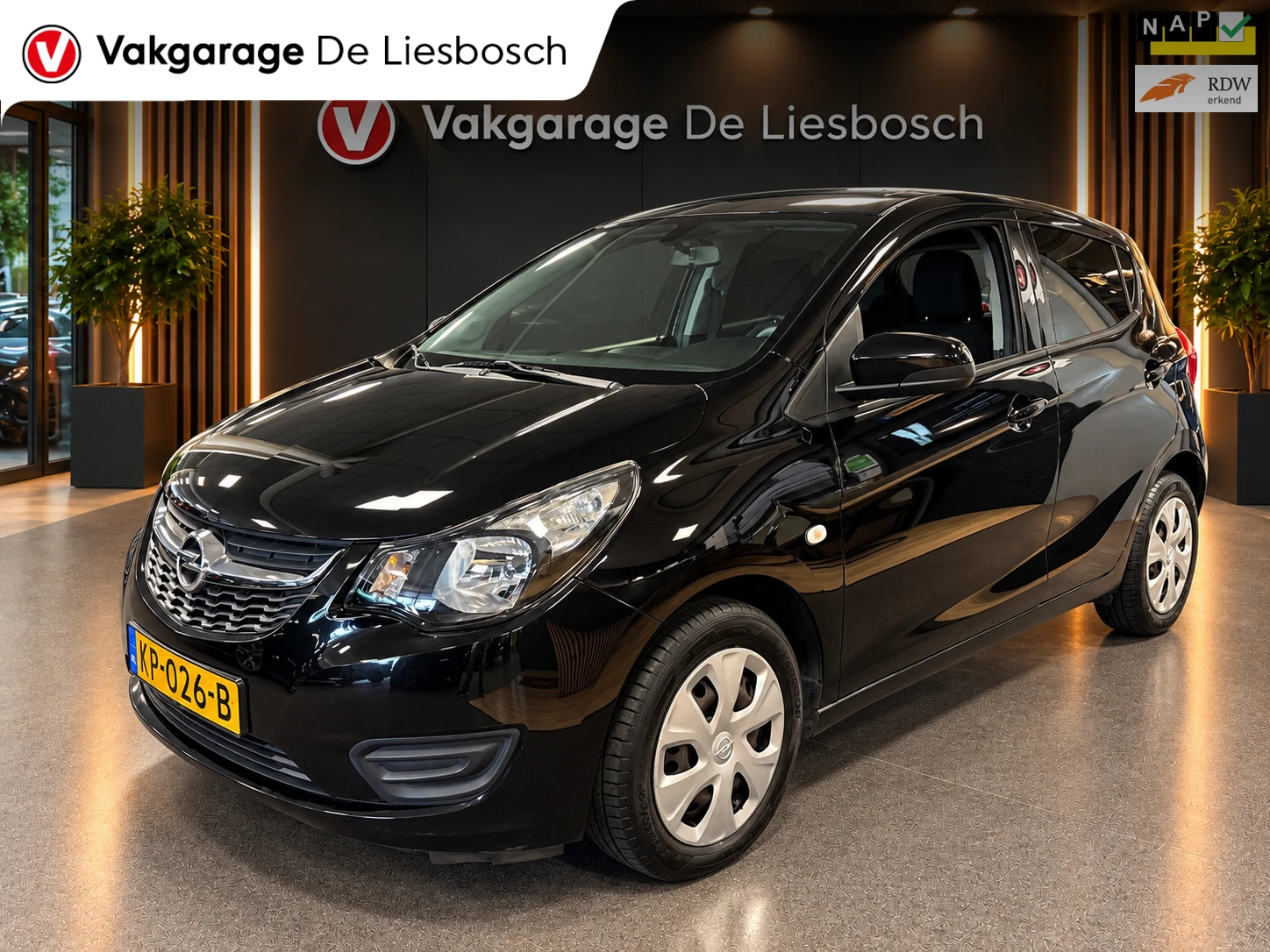 Opel KARL 2016 - 1.0 ecoFLEX Edition/airco/cruise control/pdc/boeken/net beurt gehad afbeelding 1