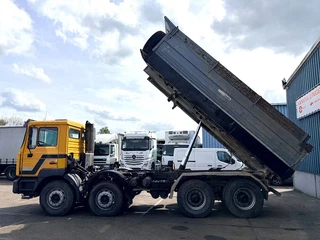 MAN FE 2001 - 410A 8x4 FULL STEEL KIPPER (ZF16 MANUAL GEARBOX / ZF-INTARDER / FULL STEEL SUSPENSION / REDUCTION AXLES / AIRCONDITIONING) immagine 6