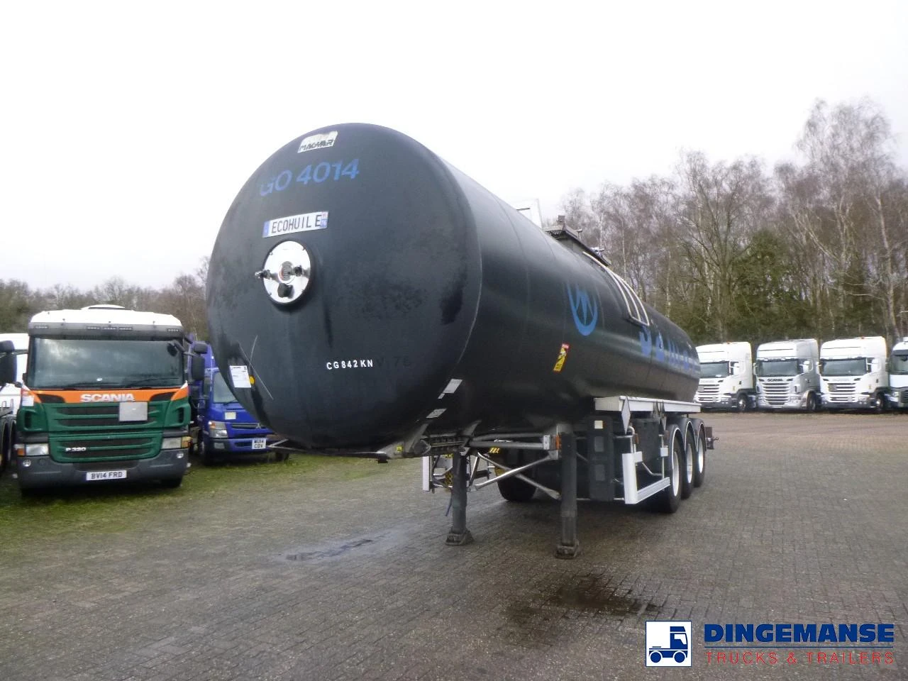Magyar Bitumen tank inox 31.8 m3 / 1 comp / ADR 22/10/2024 2003 imagem 1