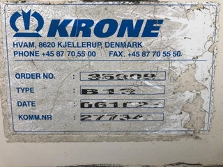 Krone N/A 2006 - SDR27 - 3 As Oplegger Gesloten, OJ-55-NH immagine 19