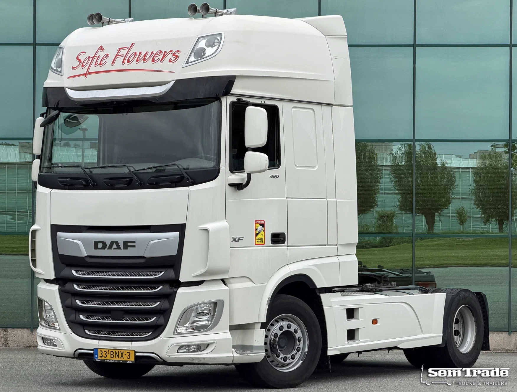 DAF XF480 2019 - FT SSC 2X TANKS FULL SPOILER ONLY 690.000 KM TOP CONDITION afbeelding 1