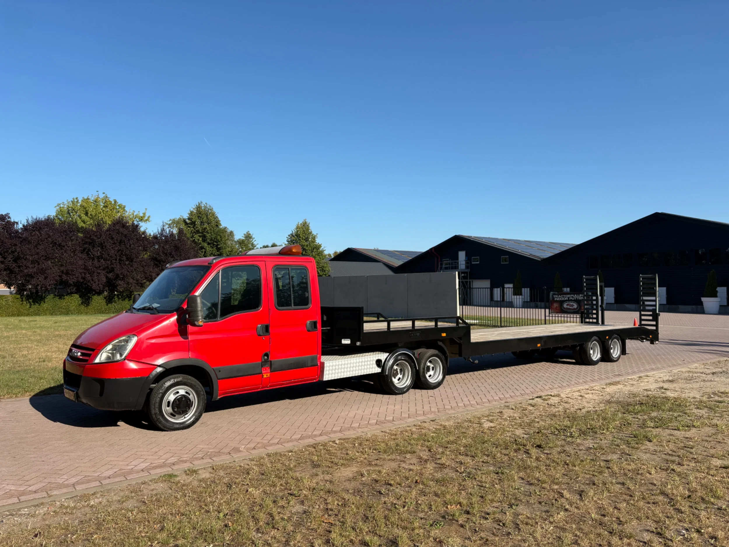Iveco Daily 2007 - 40C18 N1 jeep-as - be oplegger 12 TON VELDHUIZEN afbeelding 1