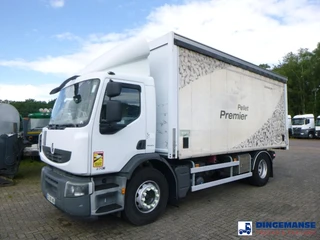 Renault Premium 270 4x2 curtain sider + Transmanut forklift 2013 te koop