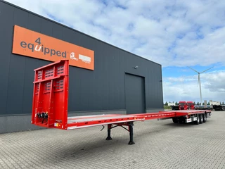 Kässbohrer N/A 2026 - new and unused Heavy-Duty flatbed / 690cm extendable / steering axle / lift axle / twistlocks / timberstakes / NL-trailer / APK: 04-2027 obrazek 53
