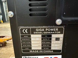 Giga power PLD8500SE 8 kVA silent generator 2022 - N/A zdjecie 9