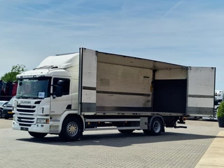 Scania P 2015 - P280 4x2 - Box with sidedoors - Zepro loadlift - Full air - Sleeper cab obrazek 32