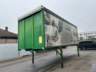 Jung N/A 2002 - Planen-/ Tautliner Wechselbrücke mit Edscha-Verdeck für 17 Paletten und Ladungssicherung image 1