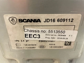 Scania N/A 2018 - 2626464 / 2735515 / 2759832 EEC3 REGELEENHEID P/G/R/NGS-SERIE obrazek 3