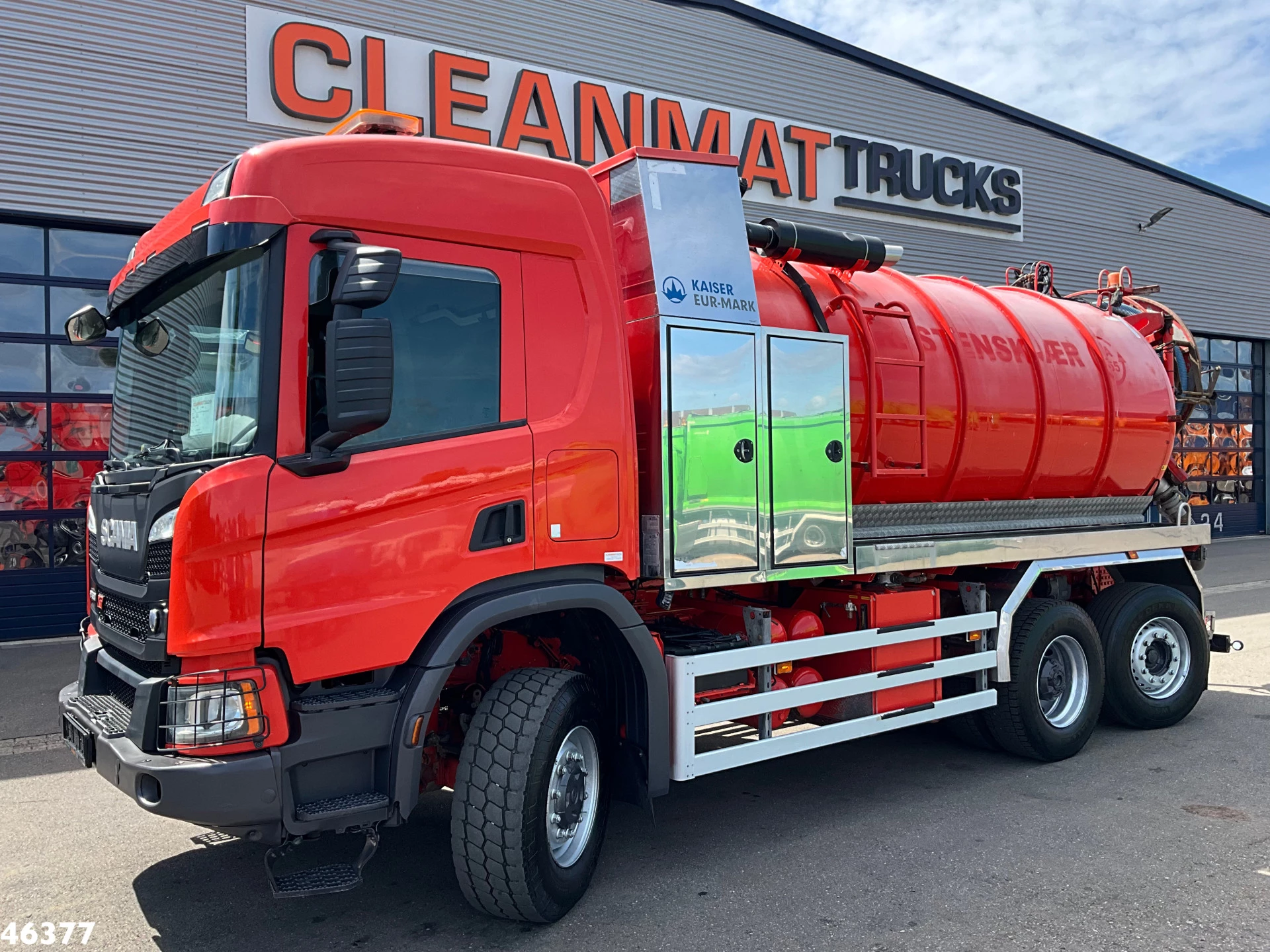 Scania P 2019 - 450 XT 6x4 Euro 6 Kaiser 15m³ Vacuum/Saug Bild 4